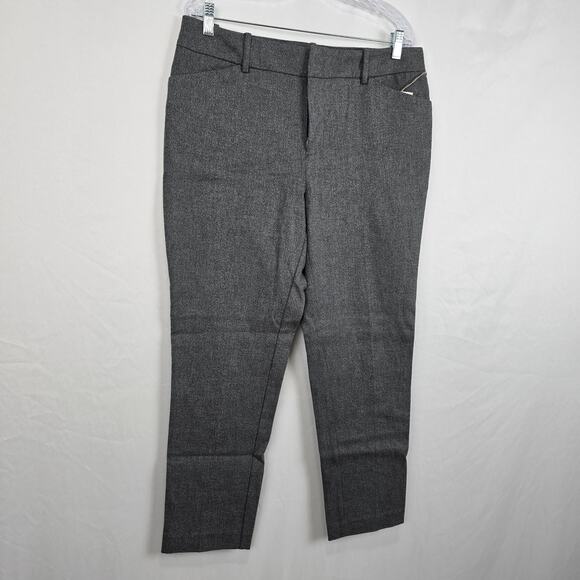 A New Day Skinny Ankle Pants Women's 14 Heather Gray Stretch NWT - Picture 9 of 16